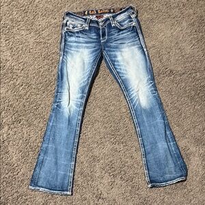 Rock Revival Light Blue Flare Jeans